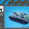 Black Dog BDT35233 Pz.Kpfw.V Ausf.D Panther Accessories set (designed to be used with Zvezda kits) 1/35