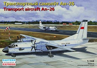 Восточный Экспресс 14482 Пассажирский самолёт Ан-26 Аэрофлот 1/144