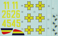 LF Model C7229 Decals for Bf 109E in Romanian service Vol II 1/72