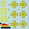 LF Model C7229 Decals for Bf 109E in Romanian service Vol II 1/72