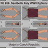 Eduard FE826 Seatbelts Italy WWII fighters STEEL 1/48