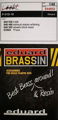 Eduard 644052 BRASSIN 1/48 P-51D-10 Lookplus (EDU)