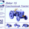 Planet Models MV127 Zetor 15 'Czechoslovak Tractor' (resin kit) 1/72