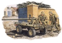 Dragon 3315 Американское 106 мм безоткатное орудие M274 с расчётом 1/35