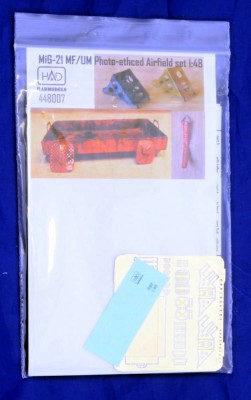 HAD PE48007 MiG-21 MF/UM Airfield set (PE,resin,decals) 1/48