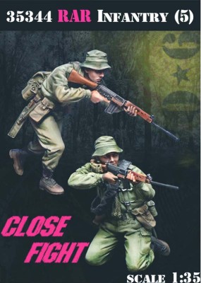 Bravo6 35344	RAR Infantry (5) 1/35