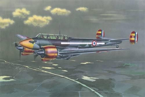 Azur A058 Potez 631 French night fighter 1:48