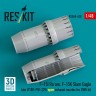 Reskit RSU48-628 F-15I Ra'am/F-15K Slam Eagle late exh.nozzles 1/48