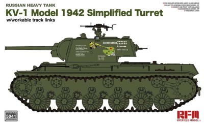 RFM 5041 КВ-1 1942 года с упрощенной башней 1/35