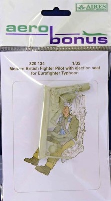 Aerobonus 320134 Modern British Fighter Pilot w/ ejection seat 1/32