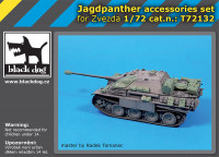 Blackdog G72132 Jagdpanther accessories set (ZVE) 1/72