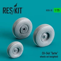Reskit RS35-035 CH-54A 'Tarhe' wheels set (weighted) 1/35