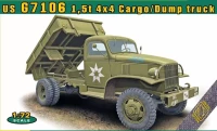 Ace Model 72600 US G7106 1,5t 4x4 Cargo / Dump truck 1/72