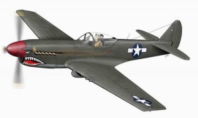 Planet Models PLT104 XP 40 Q Warhawk 1/48