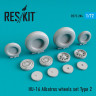 Reskit RS72-0284 HU-16 Albatros wheels set Type 2 1/72