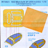 Special Hobby M72023 Mask for SF-260EA/D/EU Late Bulged Can.Type 1/72