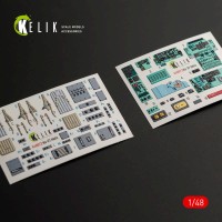 Reskit K48073 Ka-27 Helix interior 3D decals (HOBBYB) 1/48