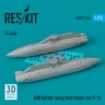 Reskit RSU72264 600 Gal. wing fuel tanks F-16 (2 pcs.) 1/72