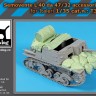 Black Dog T35264 Semovente L 40 da 47/32 accessories set (designed to be used with Italeri kits) 1/35