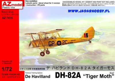 AZ model 74015 De Havilland DH-82A &quot;Tiger Moth&quot; 1/72