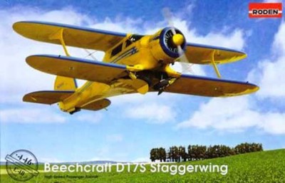 Roden 48446 Beechcraft D17S 1/48