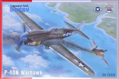 Special hobby SH72374 1/72 P-40N Warhawk (USAAF, Netherlands East Ind.)