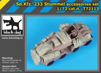 BlackDog T72113 Sd.Kfz 233 Stummel accessories set (RODEN) 1/72
