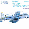 Quinta studio QD48143 A-10A (для модели HobbyBoss) 1/48