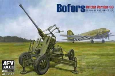 AFV Club AF35187 British Version of Bofors 40mm MK III 1/35