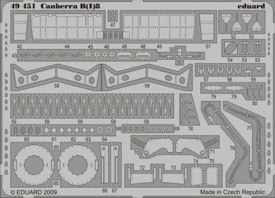 Eduard 49451 Canberra B(I)8 S.A. AIR