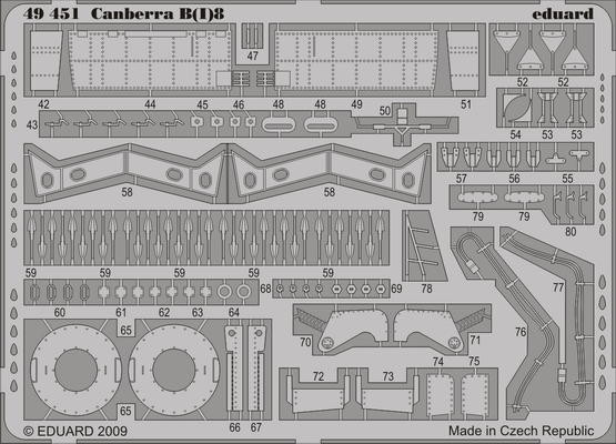 Eduard 49451 Canberra B(I)8 S.A. AIR