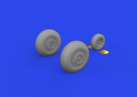 Eduard 6481011 BRASSIN B-26B wheels (ICM) 1/48