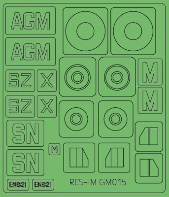 RES-IM RESIMG4815 1/48 Masks for Spitfire Mk.Vb (TAM 61033)