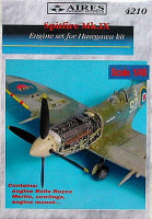 Aires 4210 Spitfire Mk. IX detail engine set 1/48