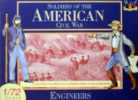 Accurate figures 7209 ACW CONFEDERATE ENGINEERS 1:72