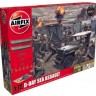 Airfix 50156A D-Day 75th Anniversary Sea Assault Gift Set (gift or starter set with paints, paint brush and poly cement) 1/72