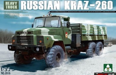 Takom 2016 Russian KrAZ-260 Heavy Truck 1/35