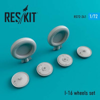 Reskit RS72-0241 I-16 wheels (ICM/A-MODEL) 1/72