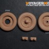 Voyager Model PR35126 WWII German Sd.Kfz.251 /Sd.Kfz.11 Continental Standar Wheels Pattern (For All) 1/35