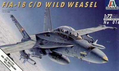 Italeri 00016 F/A 18 WILD WEASEL C/D 1/72