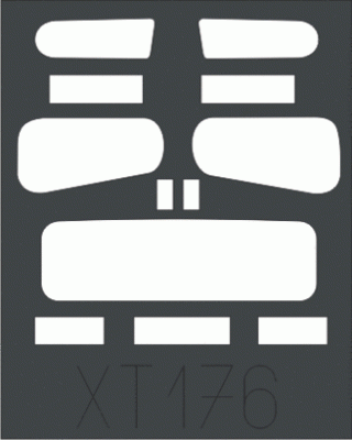 Eduard XT176 1/35 Маска для GTK Boxer windows