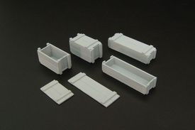 Hauler HLU35082 U.S. ammo boxes 75 mm 1/35