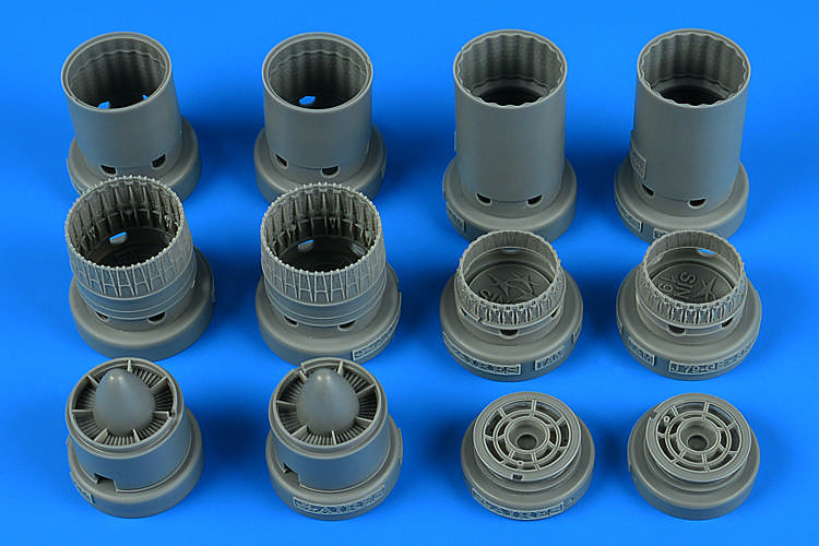 Aires 4845 F-4B Phantom II exhaust nozzles (TAM) 1/48