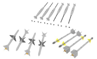 Eduard 672089 F-4 armament 1/72