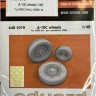 Eduard 6481019 A-10C wheels (G.W.H.) 1/48