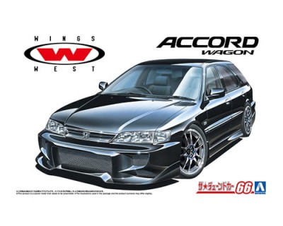 Aoshima 58039 WINGSWEST CF2 ACCORD WAGON '96 (Honda) 1/24