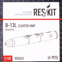 Reskit RS48-0110 B-13L Cluster Unit (4 pcs.) 1/48