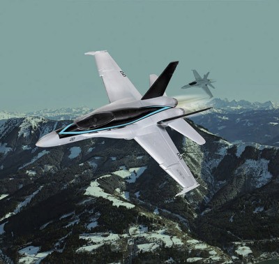 Revell 04965 Американский палубный истребитель-бомбардировщик Ф/A-18E Хорнет Toп Ган (easyclick) 1/72