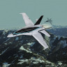 Revell 04965 Американский палубный истребитель-бомбардировщик Ф/A-18E Хорнет Toп Ган (easyclick) 1/72