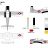 Miniwing Plastic MINI317 North-American T-28B TROJAN / South Vietnamese AF 1/144